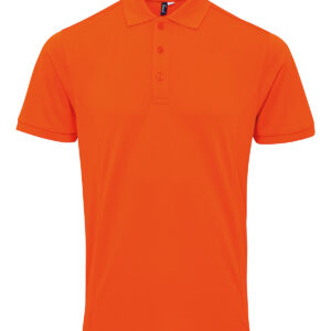 Coolchecker® plus piqué polo - Orange, S