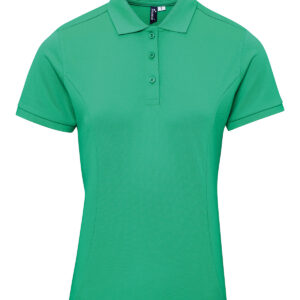 Women's Coolchecker® plus piqué polo - Kelly, XS