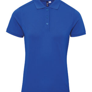 Women's Coolchecker® plus piqué polo - Royal, XS