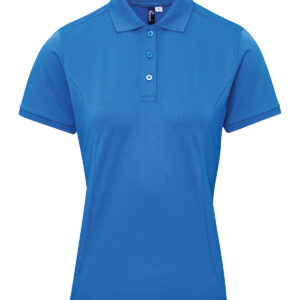 Women's Coolchecker® plus piqué polo - Sapphire, XS