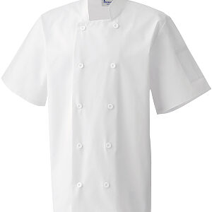 Short sleeve chef’s jacket - White, XS