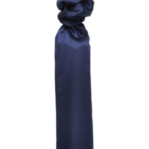 Scarf - plain - Navy, One size