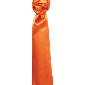Scarf - plain - Orange, One size