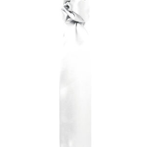 Scarf - plain - White, One size