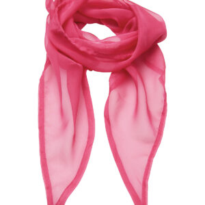 'Colours' Chiffon scarf - Fuchsia, One size