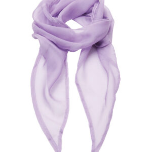 'Colours' Chiffon scarf - Lilac, One size