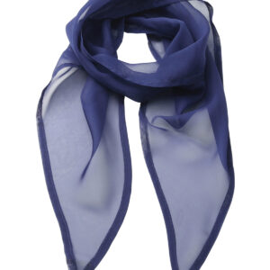 'Colours' Chiffon scarf - Marine Blue, One size