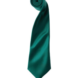 'Colours' satin tie - Bottle, One size