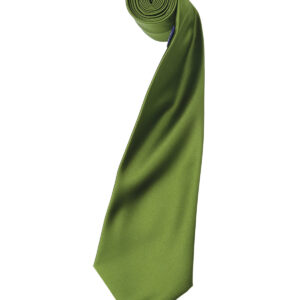 'Colours' satin tie - Oasis Green, One size