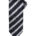 Waffle stripe tie