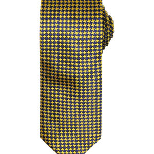 Puppy tooth tie - Gold, One size