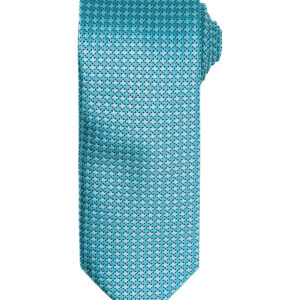 Puppy tooth tie - Turquoise, One size