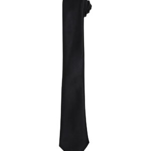 Slim tie - Black, One size