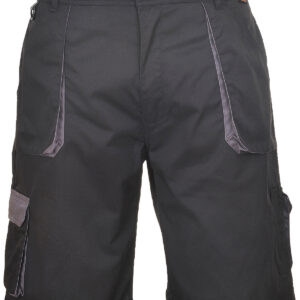 Portwest Texo contrast shorts (TX14) - Black/Grey, S