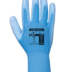 PU palm glove (A120) - Blue, M