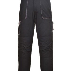 Portwest Texo contrast trousers (TX11) - Black/Grey, S