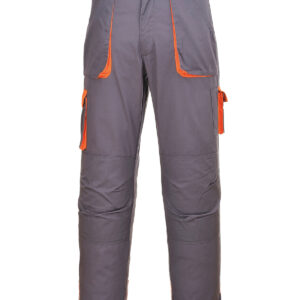 Portwest Texo contrast trousers (TX11) - Grey/Orange, S