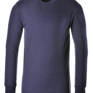 Thermal t-shirt long sleeved (B123) - Navy, S