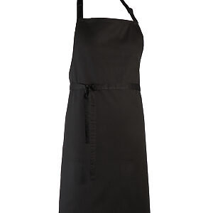 Colours bib apron - XL - Black, XL