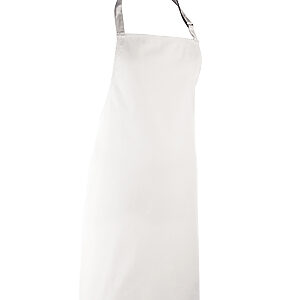 Colours bib apron - XL - White, XL