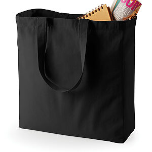 Canvas classic shopper - Black, One size