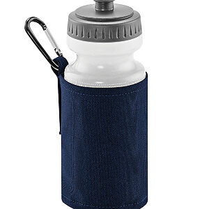 Water bottle and holder - French Navy, One size