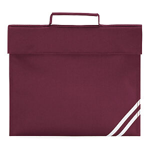 Classic book bag - Burgundy, One size
