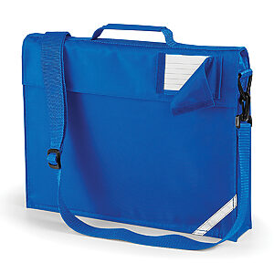Junior book bag with strap - Bright Royal, One size