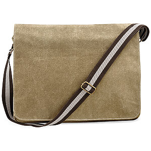 Vintage canvas despatch bag - Sahara, One size