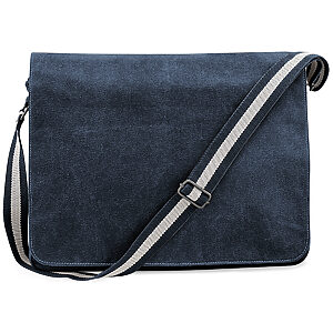 Vintage canvas despatch bag - Vintage Oxford Navy, One size
