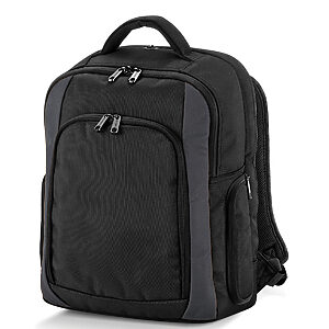 Tungsten™ laptop backpack - Black/Dark Graphite, One size