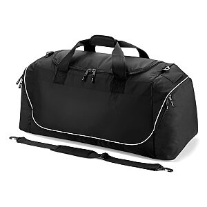 Teamwear jumbo kit bag - Black/Light Grey, One size