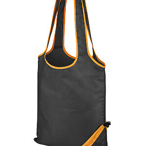 HDi compact shopper - Black/Orange, One size