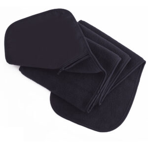 Polartherm™ fleece scarf with zip pocket - Navy, One size