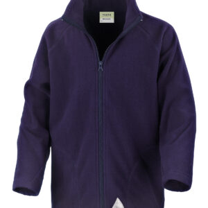 Core junior microfleece jacket - Navy, XXS