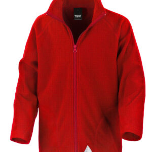 Core junior microfleece jacket - Red, XXS