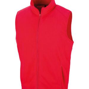 Core microfleece gilet - Red, XS