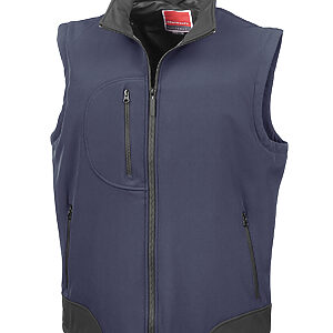 Softshell bodywarmer - Navy/Black, S