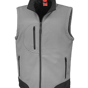 Softshell bodywarmer - WG Grey/Black, S
