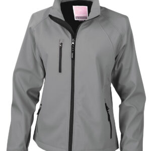 Women's baselayer softshell jacket - Silver* Grey, XS