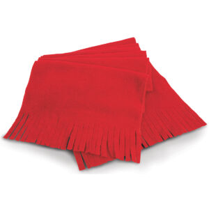 Polartherm™ tassel scarf - Red, One size