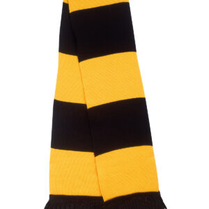 Team scarf - Black/Gold, One size