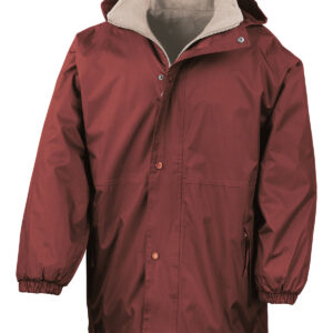 Reversible StormDri 4000 jacket - Burgundy/Camel, S