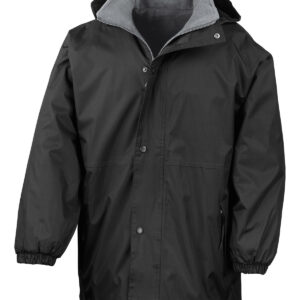 Junior/youth reversible StormDri 4000 jacket - Black/Grey, XXS