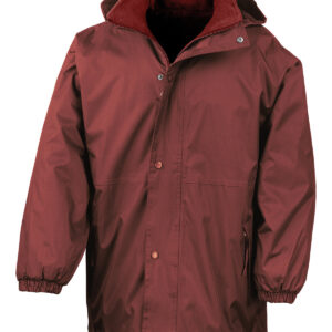 Junior/youth reversible StormDri 4000 jacket - Burgundy/Burgundy, XXS