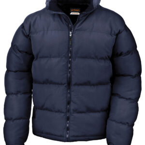 Holkham down-feel jacket - Navy, S