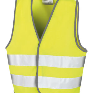 Core junior vest - Fluorescent Yellow, 4/6 Years