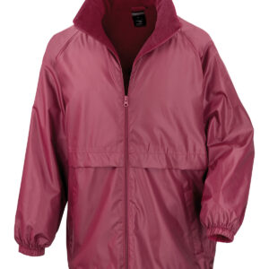 Core microfleece lined jacket - Burgundy, S