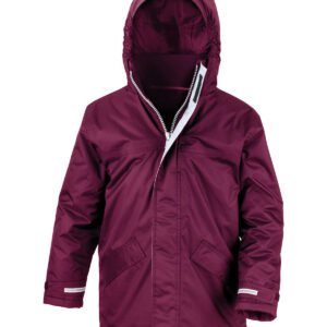 Core junior winter parka - Burgundy, XS