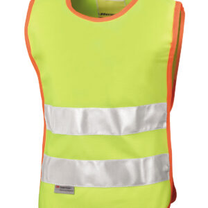 Junior safety tabard - Fluorescent Yellow, S/M